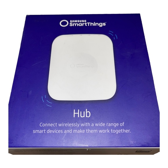 Samsung SmartThings Smart Hub 2nd Generation STH-ETH-250 w/cords, Tested Works! - Picture 1 of 16
